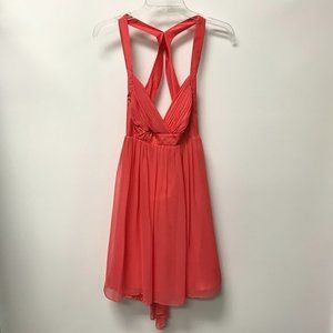 NWT LF Lipsy London Sleeveless Pure Silk Dress